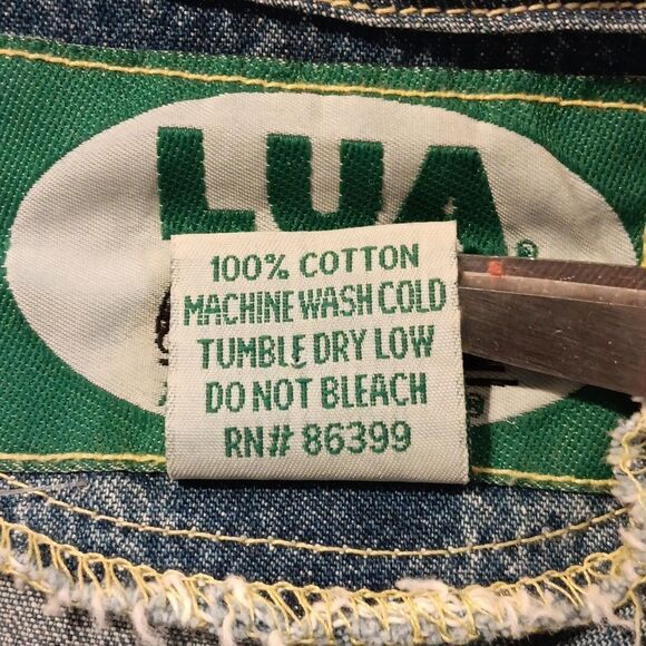 NEW. Vintage LUA Denim Dress. Coastal Cowgirl,  Western, Country - Picture 10 of 12